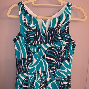 Lilly Pulitzer Size 4 Print Shift Dress